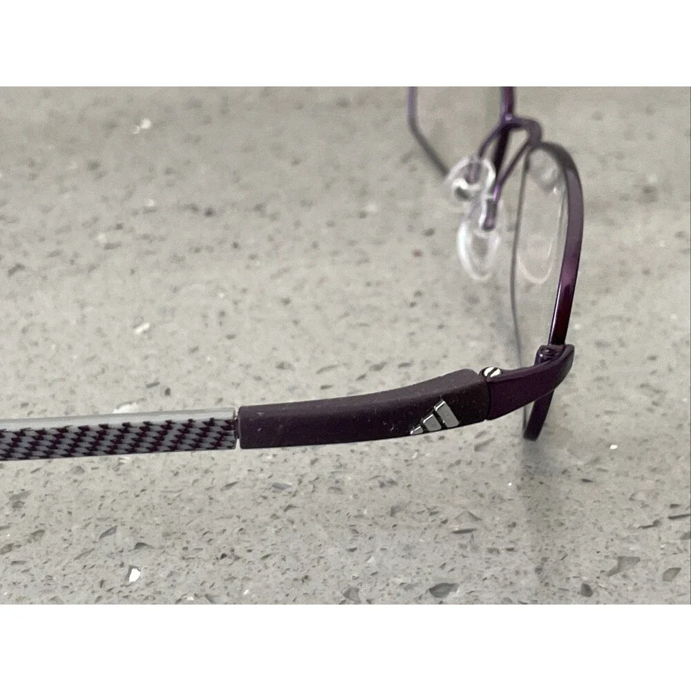 Adidas Streamlite Eyeglasses Frames ONLY a679 40 6053 Purple Austria 50/18-135